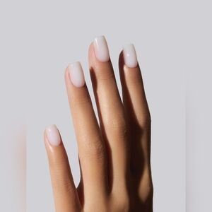 Celebritips Press on nails Sheer Milk short coffin NEW